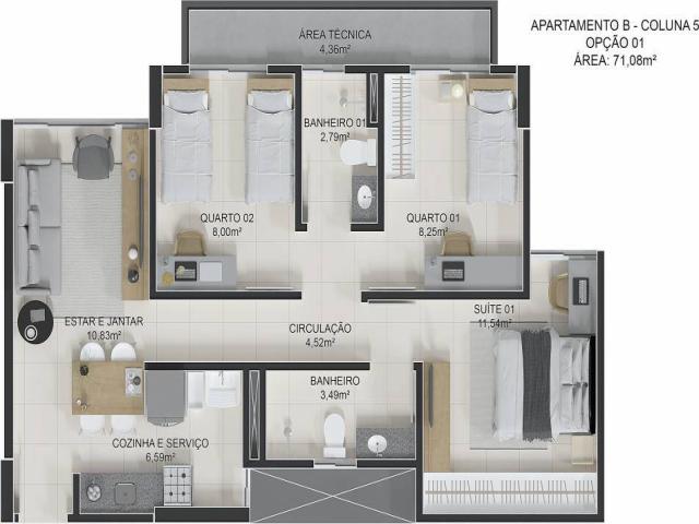 Apartamento para Venda em Teresina - 5